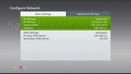 xbox 360 ip address