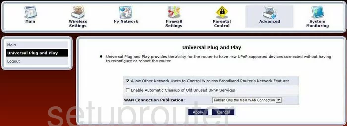 router upnp universal plug n play