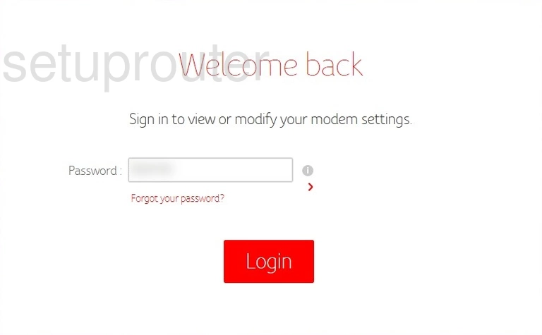 router login screen