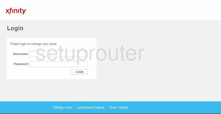 router login screen