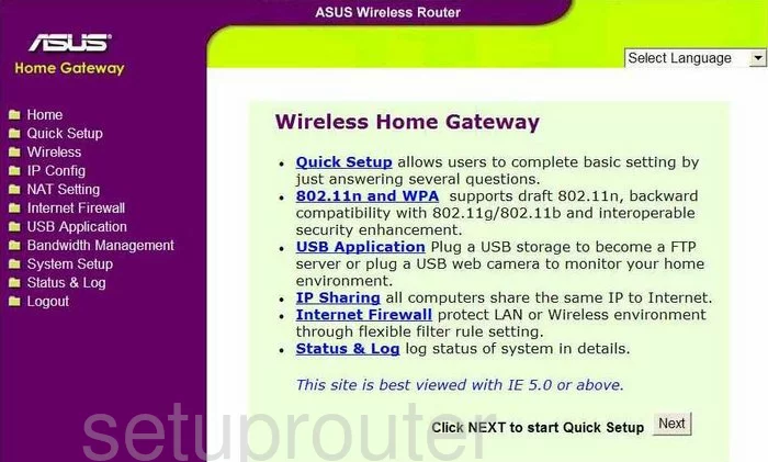 router status mac address internet IP