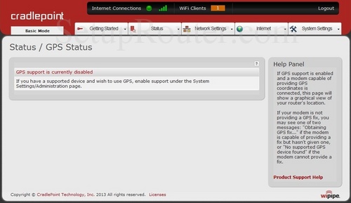 Setup WiFi On The Cradlepoint MBR95