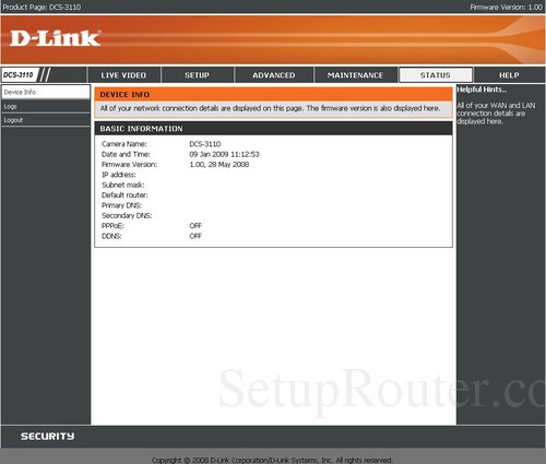 how to know dlink admin password