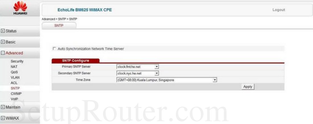 Huawei Ip Clock Server