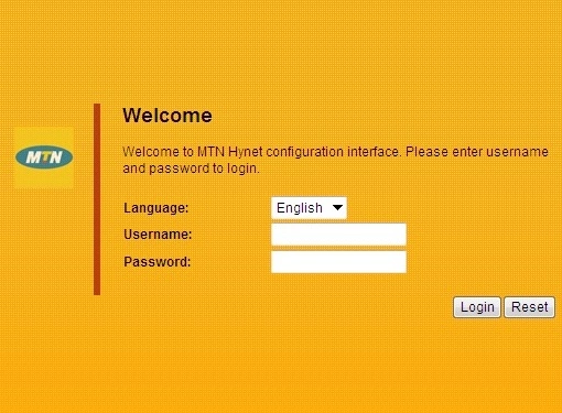 router login screen