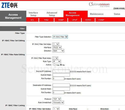 Zte router zxhn h108l person who zte router zxhn h108l user provided with