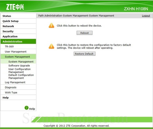 Zte 108 router need repeat zte 108 router million and please