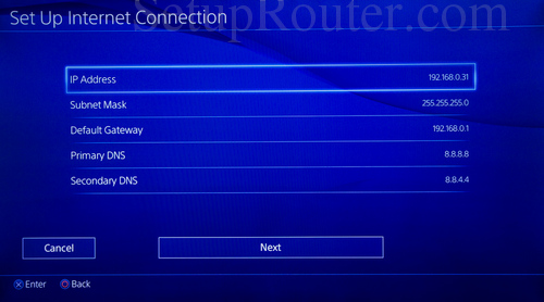 ps4-static-ip-address