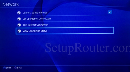 How to find ip address on sale of playstation 4