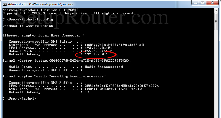 router on a stick config example