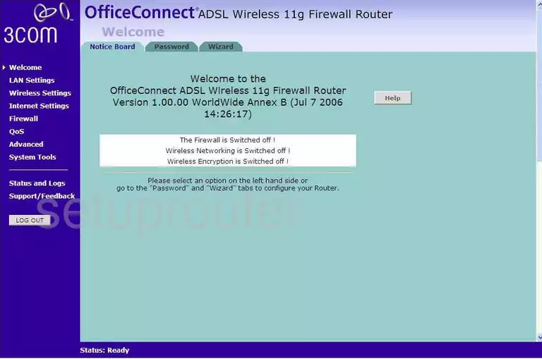 router status mac address internet IP