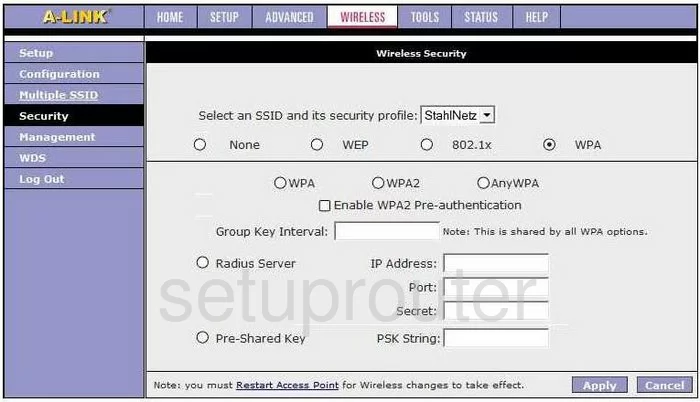 router wifi security wireless