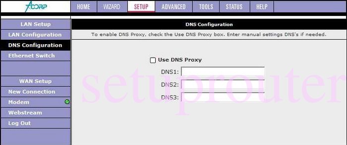 Acorp sprinter adsl2 router lan 410 настройка