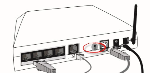 router reset factory settings