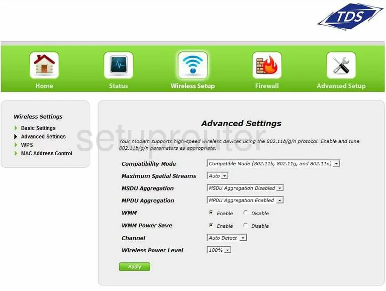 wifi advanced security settings wireless