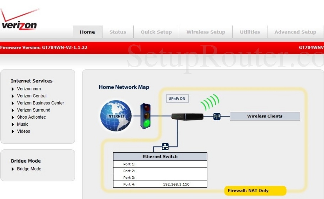 Actiontec t3200m port forwarding