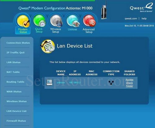 qwest q1000 firmware