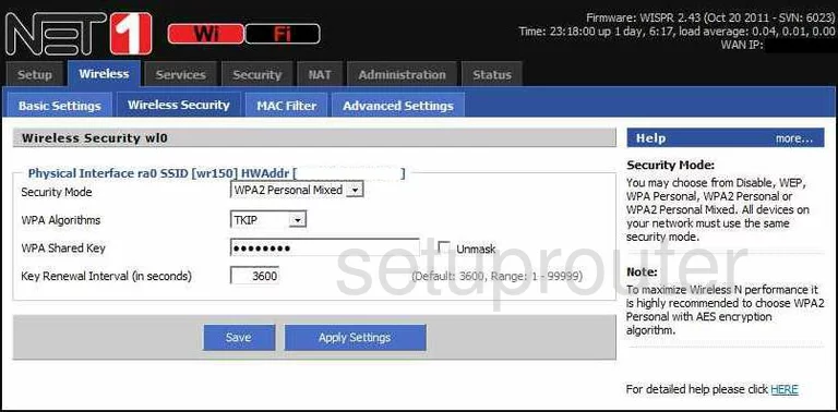 router wifi security wireless