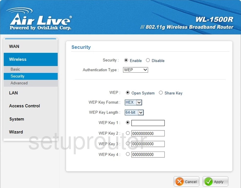 router wifi security wireless