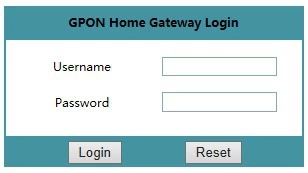 router login screen