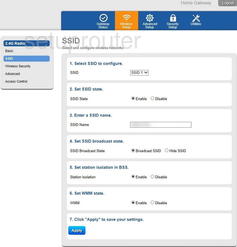 router wifi access point only