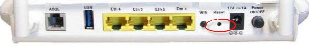 router reset factory settings