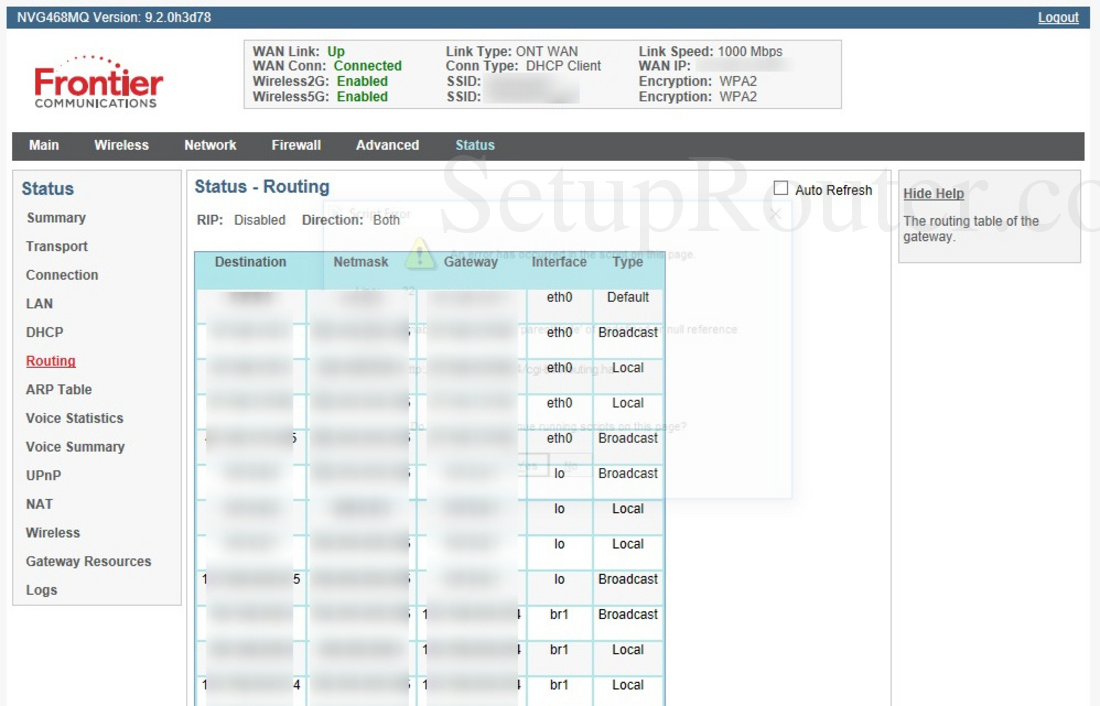 Arris Nvg448b Default Password Login Manuals And Reset