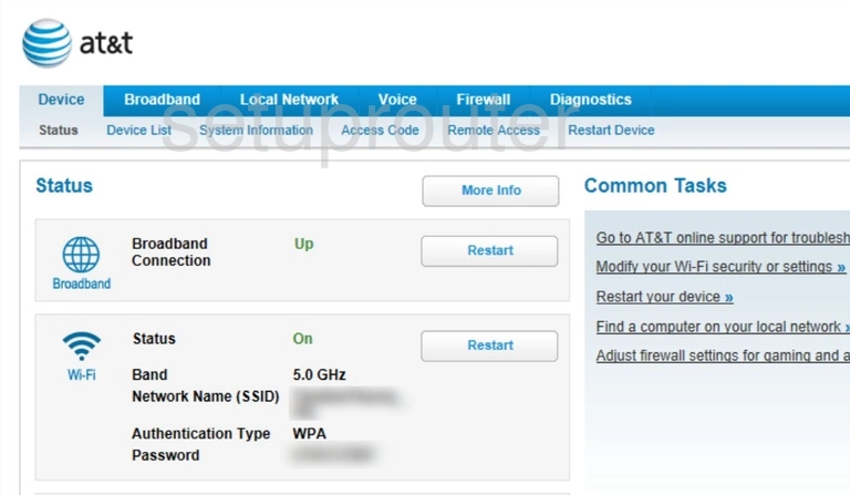 router status mac address internet IP