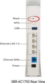 router reset factory settings