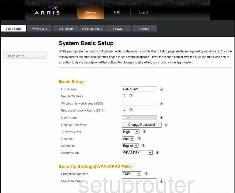 router setup