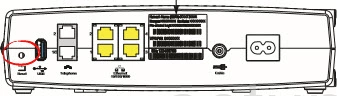 router reset factory settings