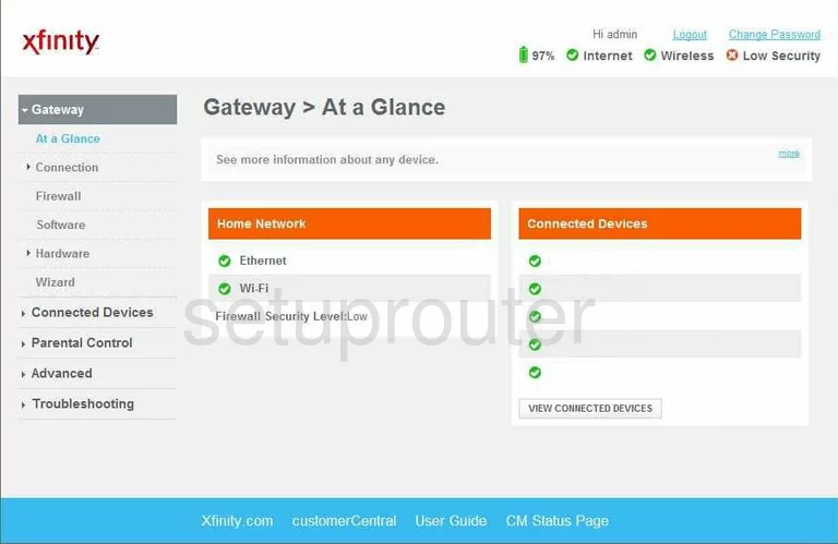 router status mac address internet IP