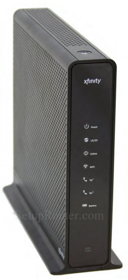 Arris TG862GCT Xfinity Screenshot deviceimage