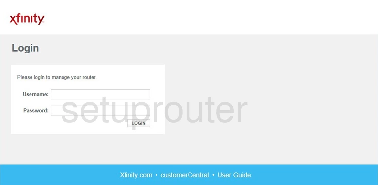 router login screen