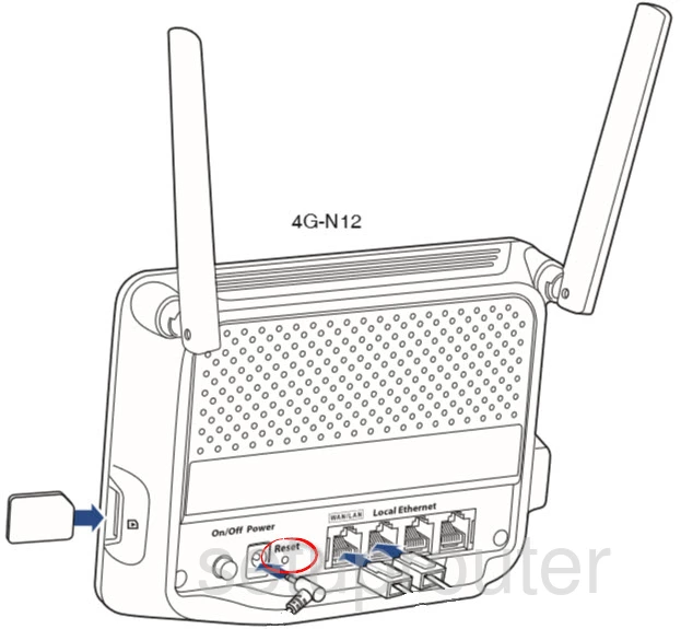 router reset factory settings