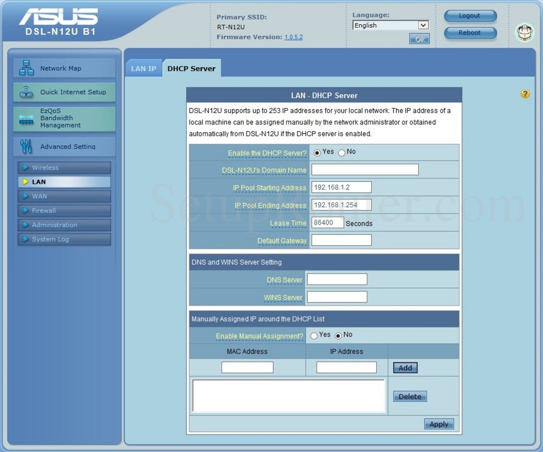 Настройка dsl n12u для мтс