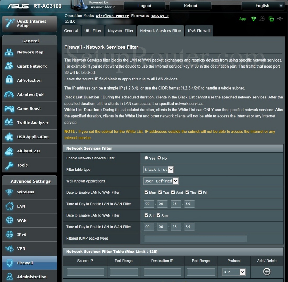 asus merlin dropbear ssh key