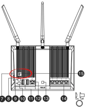 router reset factory settings