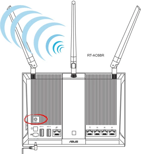 router reset factory settings