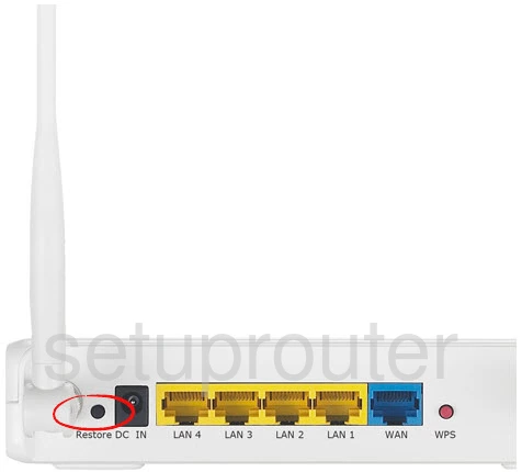 router reset factory settings