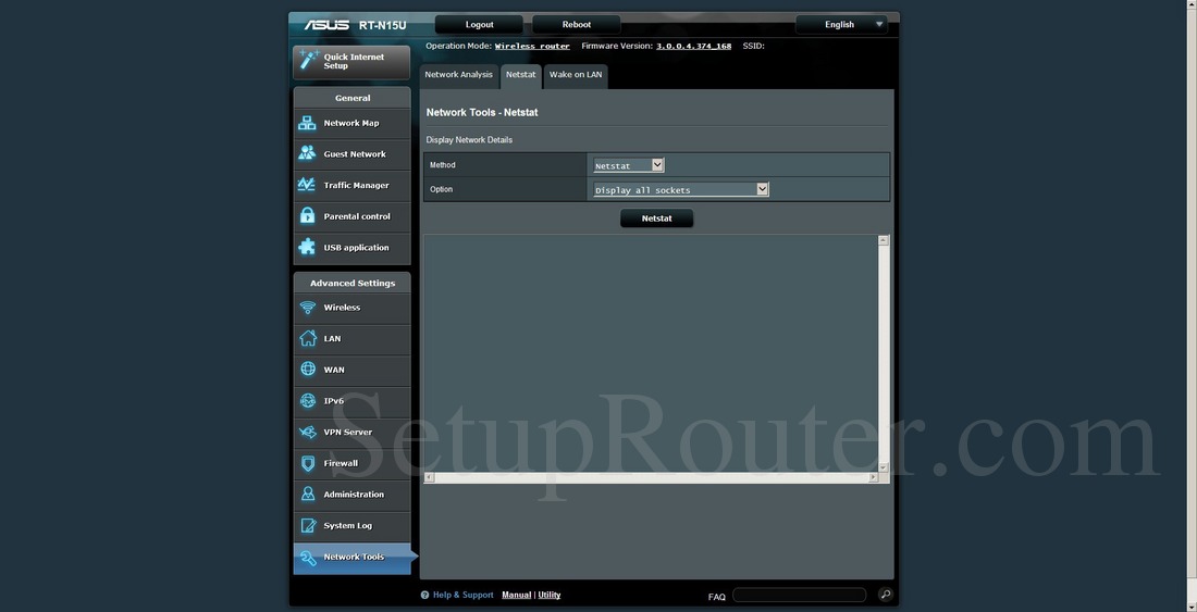 asus router app wol wake on wan