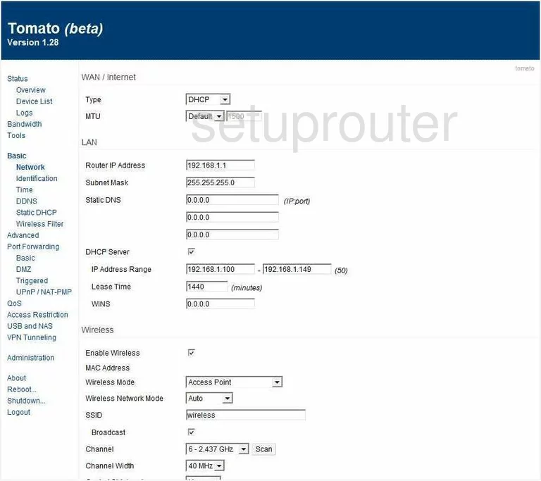 router setup