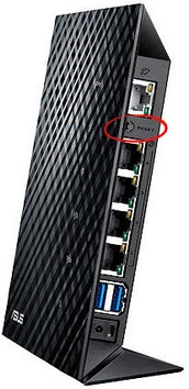 router reset factory settings