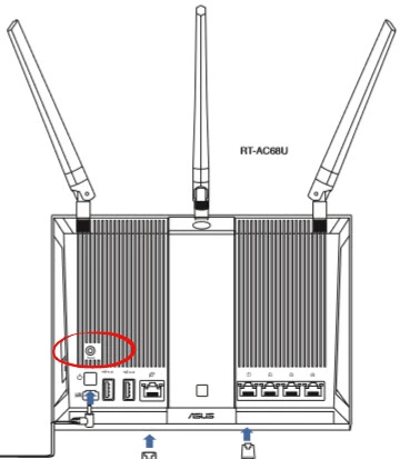 router reset factory settings