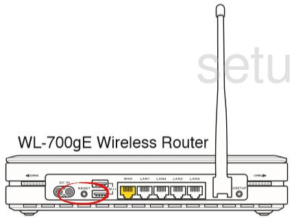 router reset factory settings