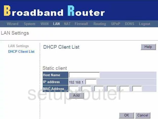 router dhcp clients