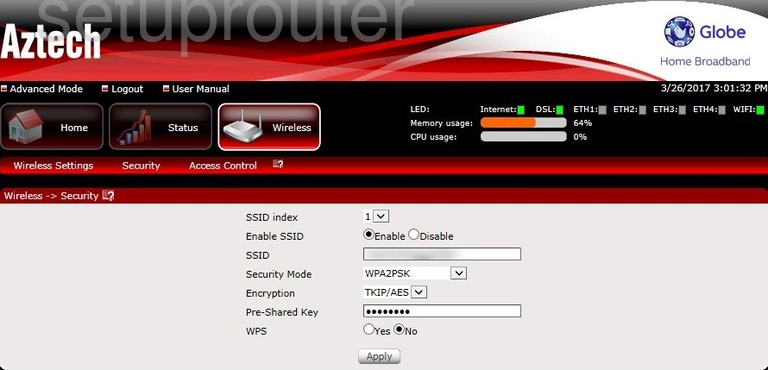 router wifi security wireless