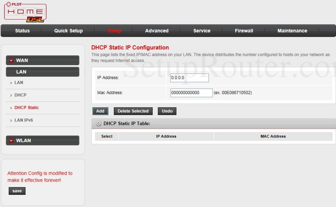 BaudTec RN243R42T2R PLDT Screenshot DHCPStaticIPConfiguration