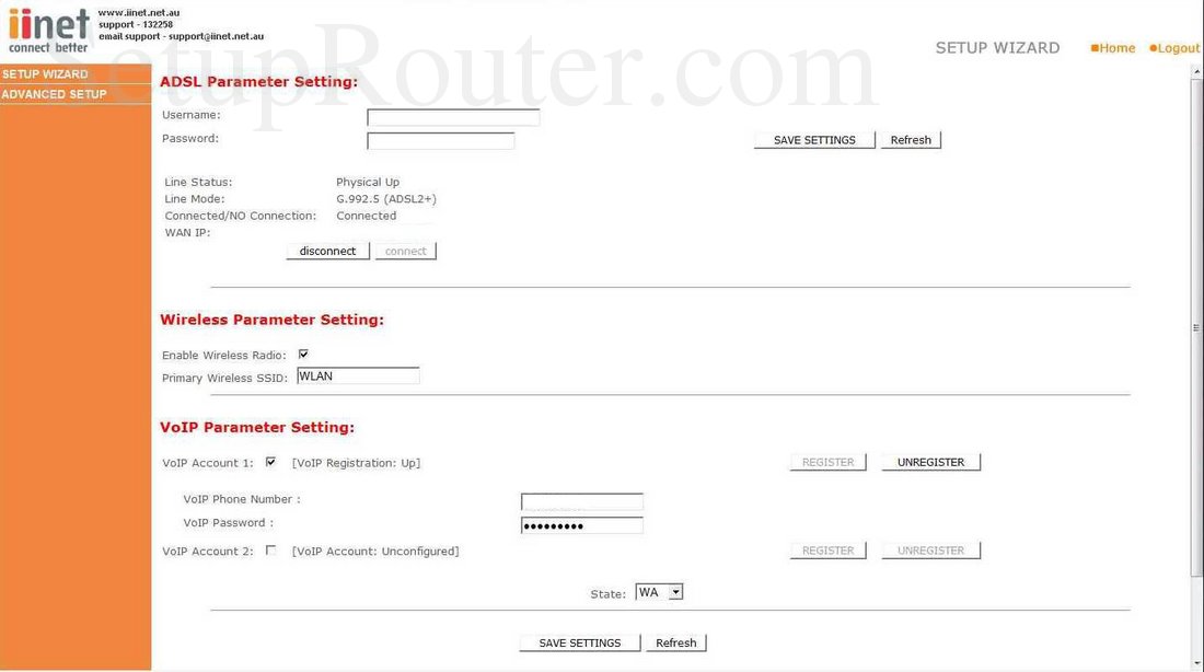Belkin F1PI243EGau Screenshot Setup Wizard