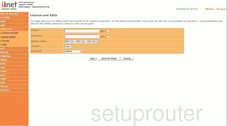 router Wi-Fi channel ssid mode